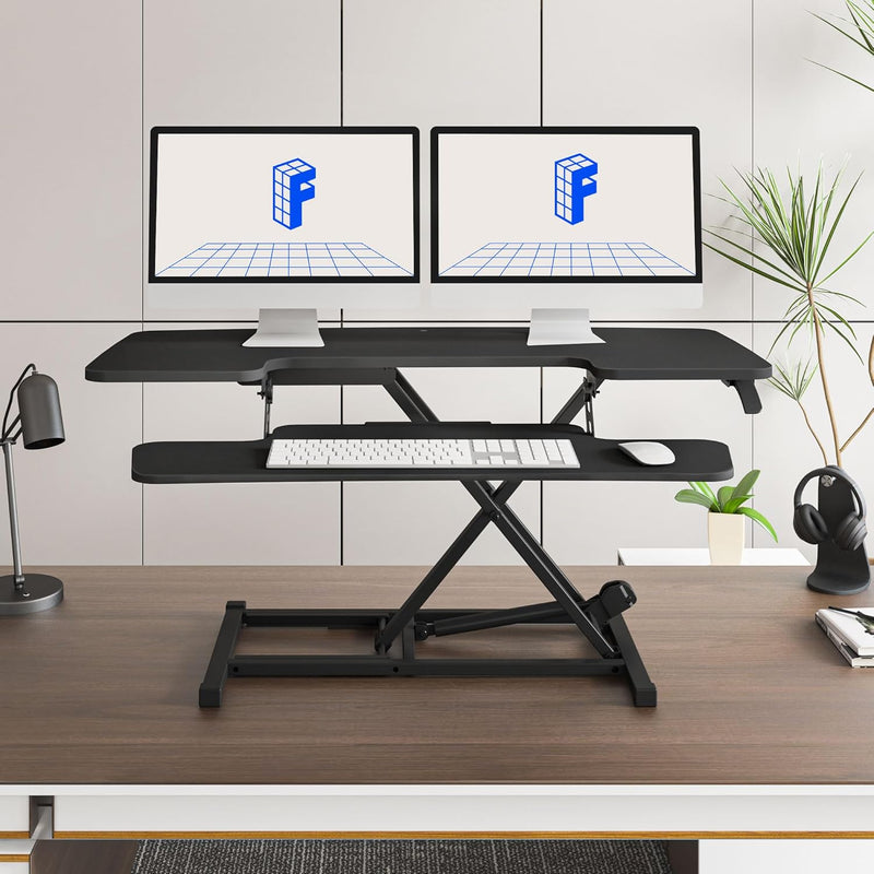 Standing Desk Converter Sit to Stand Up Riser