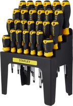 Stanley Screwdriver Set in Rack (26 Piece)