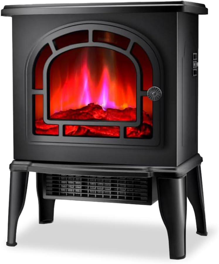 Flame Heater Electric Portable with Real Effect Fast