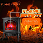 Flame Heater Electric Portable with Real Effect Fast