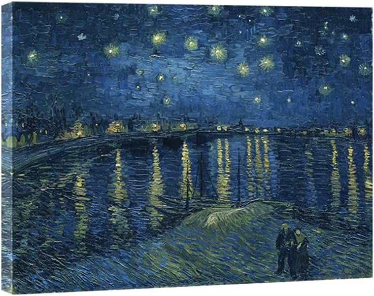 Starry Night Over the Rhone Canvas Prints Wall