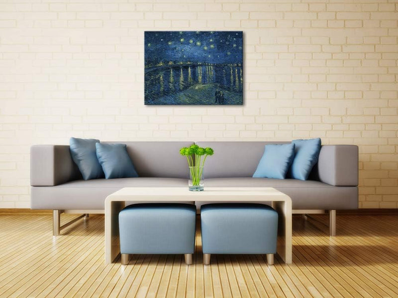 Starry Night Over the Rhone Canvas Prints Wall