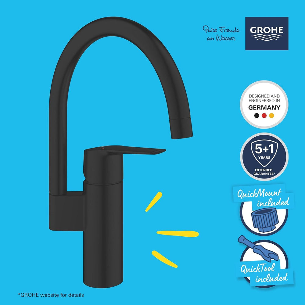 Start Quickfix 1 Lever Kitchen Sink Mixer Tap