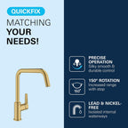 Start Quickfix 1 Lever Kitchen Sink Mixer Tap
