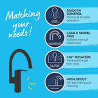 Start Quickfix 1 Lever Kitchen Sink Mixer Tap