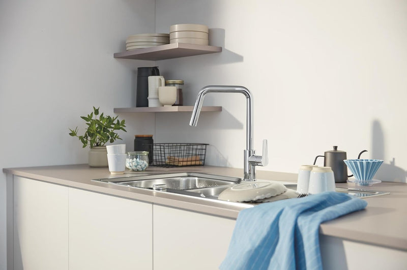 Start Quickfix Pull-Out Dual Spray Kitchen Sink Mixer