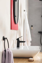 Start Smooth Body Basin Mixer Tap with Push-Open