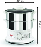 Steam Cooker 2 Stainless Steel Containers