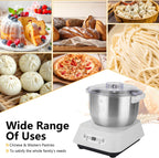 Steel Dough Mixer 7L Automatic Kneading Machine