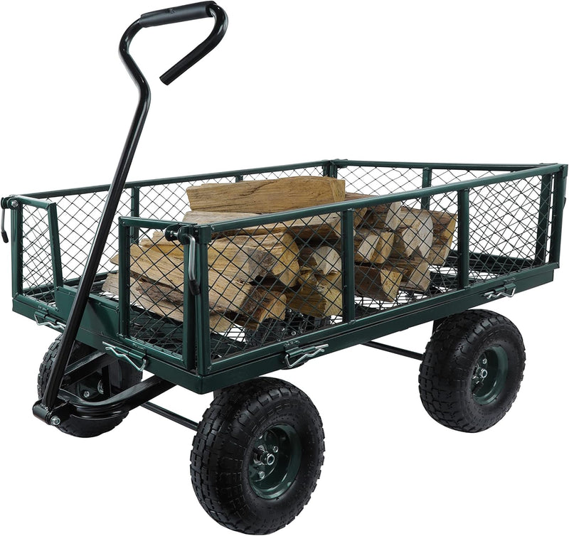 Steel Garden Cart Trolley 350KG