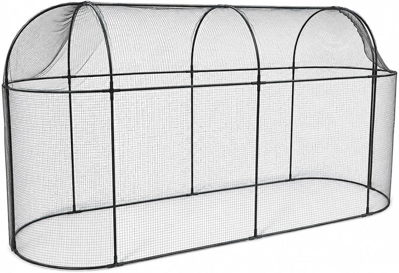 Steel Long Fruit Cage Frame with Bird Netting