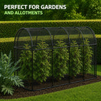 Steel Long Fruit Cage Frame with Bird Netting