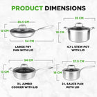 8 Pc Cookware Set