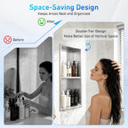 Steel Wall Niche for Shower Recessed Bathroom Storage
