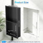 Steel Wall Niche for Shower Recessed Bathroom Storage
