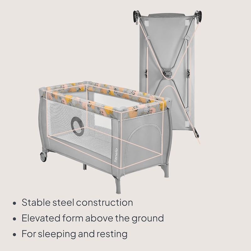 Stefi Plus Travel Cot From Birth