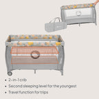 Stefi Plus Travel Cot From Birth