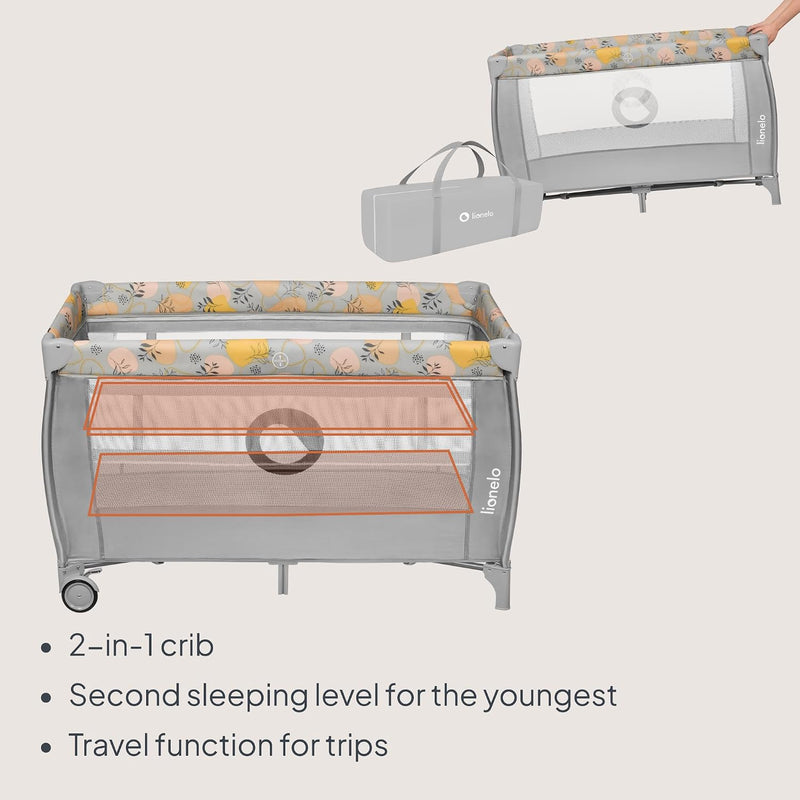 Stefi Plus Travel Cot From Birth