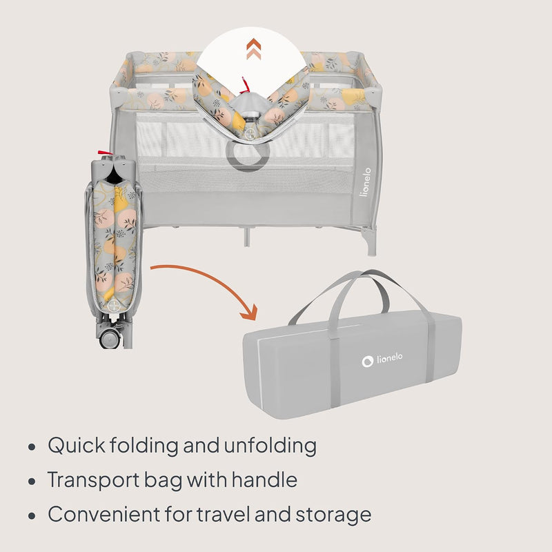 Stefi Plus Travel Cot From Birth