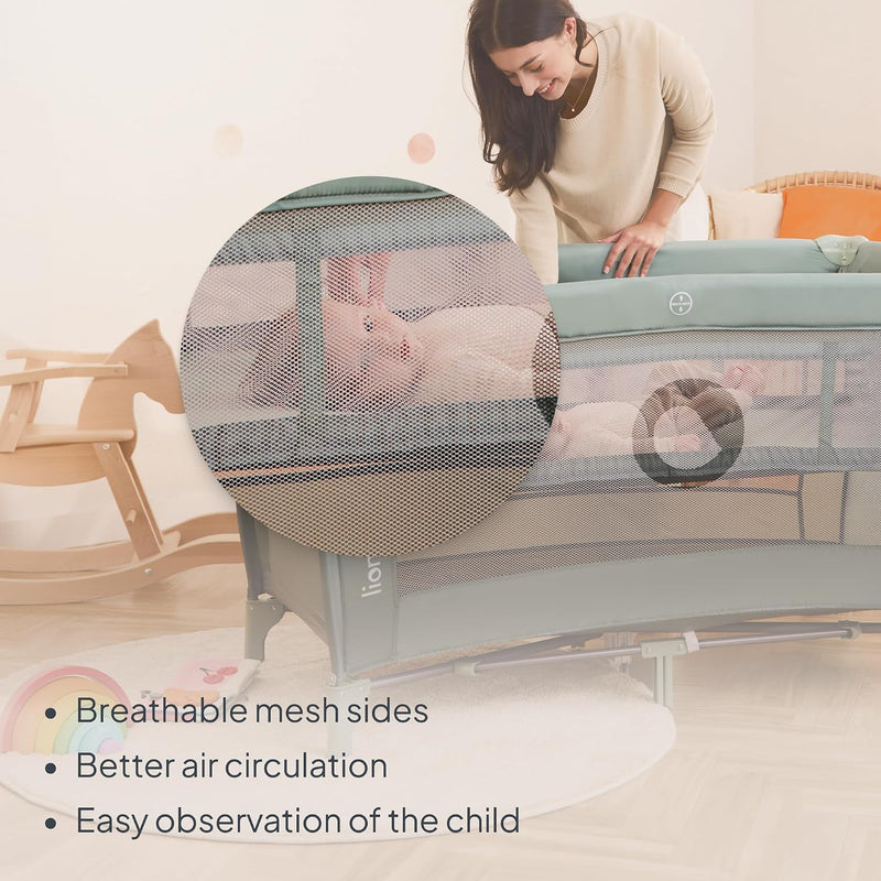 Stefi Plus Travel Cot From Birth