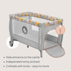 Stefi Plus Travel Cot From Birth