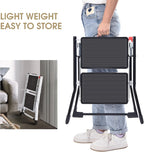 Step Ladder Stool Double Side Folding Portable 2