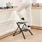 Step Ladder Stool Double Side Folding Portable 2