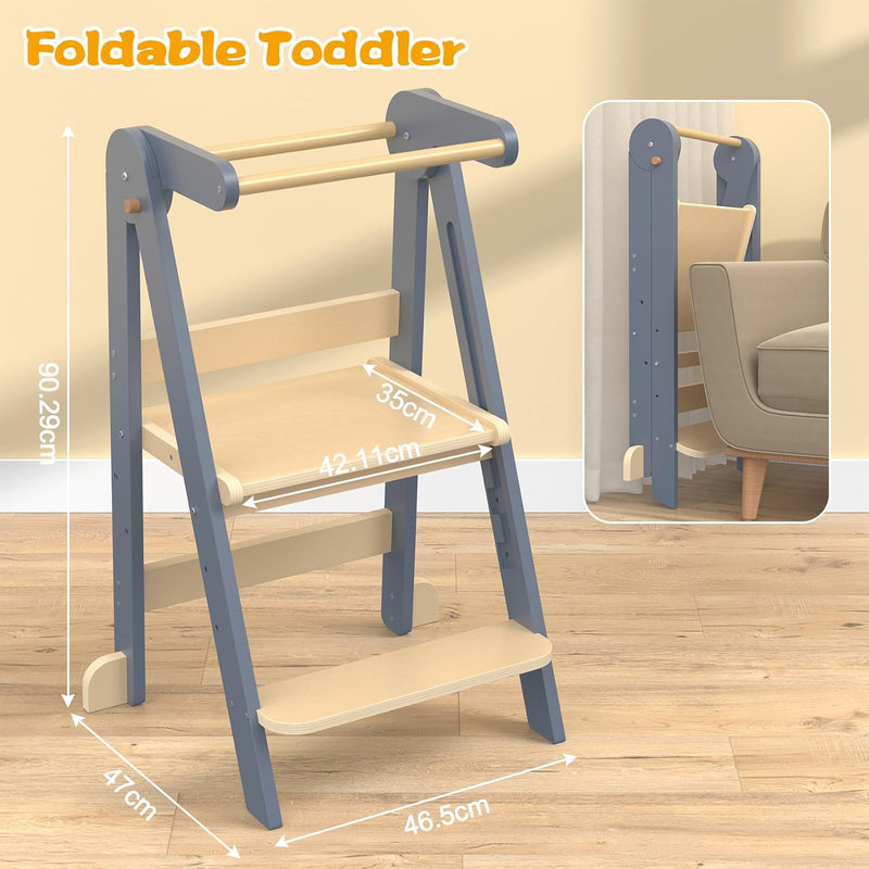 Step Stool for Kids Toddler Learning Kitchen Tower