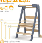 Step Stool for Kids Toddler Learning Kitchen Tower