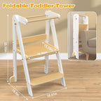 Step Stool for Kids Toddler Learning Kitchen Tower