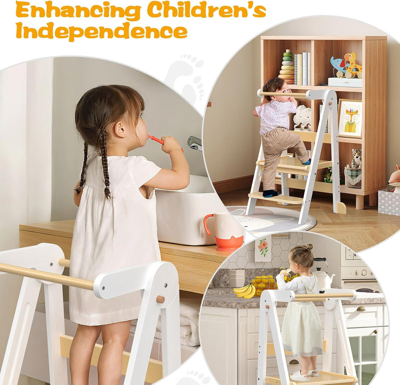 Step Stool for Kids Toddler Learning Kitchen Tower