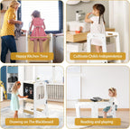 Step Stool for Kids Toddler Learning Kitchen Tower