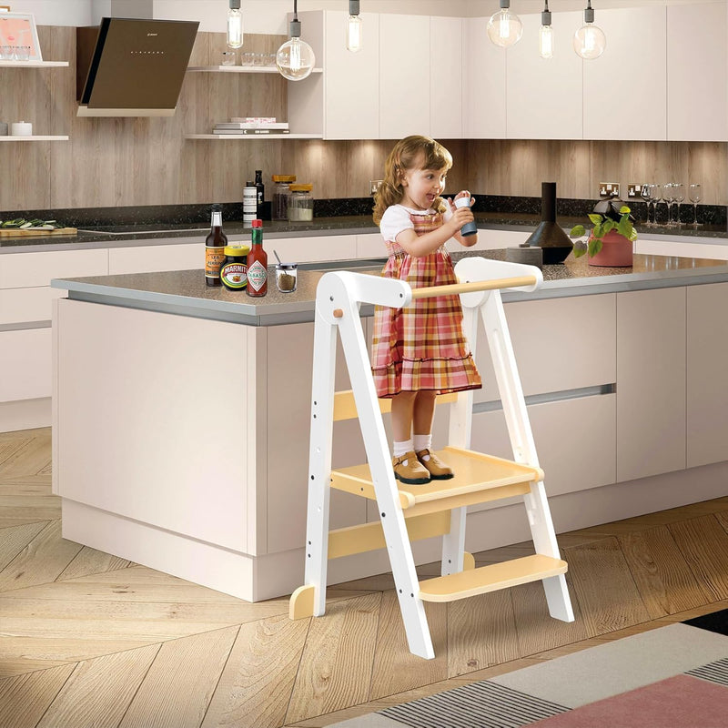 Step Stool for Kids Toddler Learning Kitchen Tower