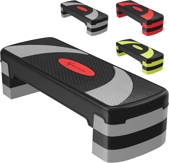 Steppers for Exercise 3 Levels Aerobic Step Board