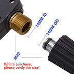 Stone Banks High Pressure Washer Gun with 5pcs