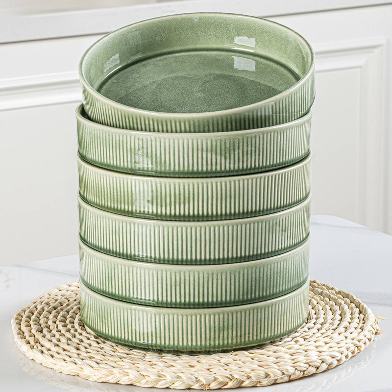 Stoneware Dinner Sets for 6 People 18 Pieces
