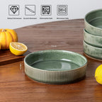 Stoneware Dinner Sets for 6 People 18 Pieces