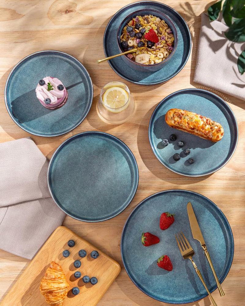 Stoneware Dinner Sets for 6 People 18 Pieces