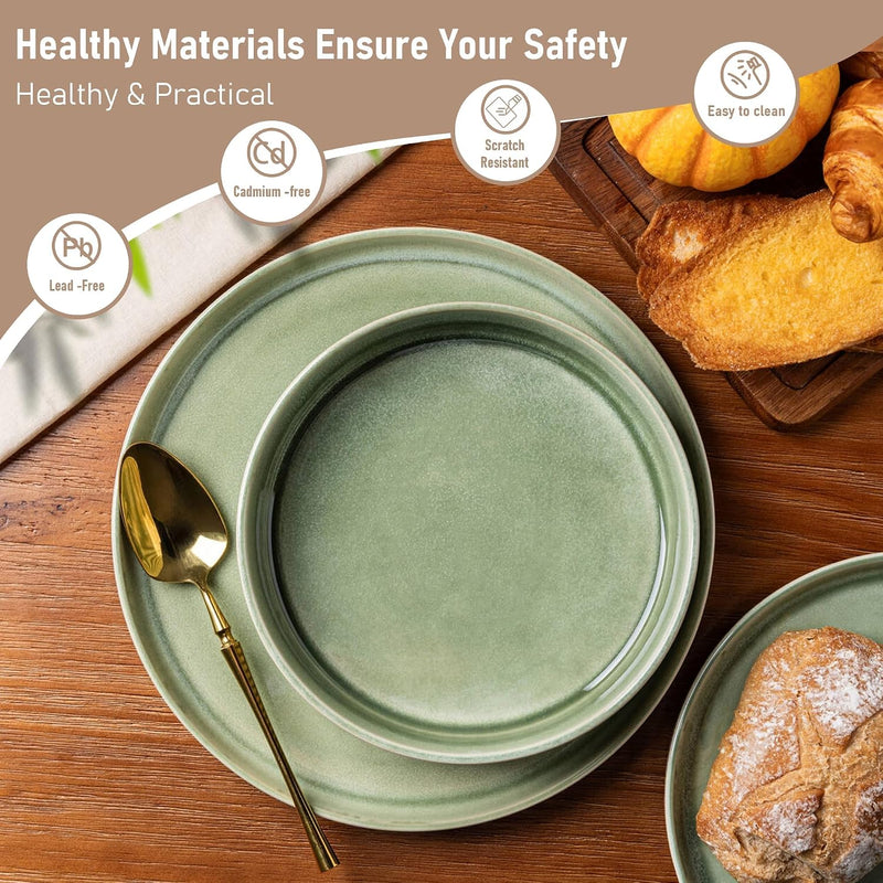 Stoneware Dinner Sets for 6 People 18 Pieces