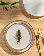 Stoneware Dinner Sets for 6 People 18 Pieces