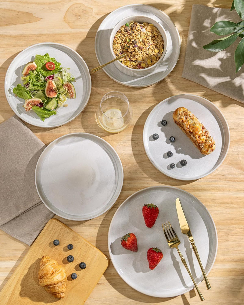 Stoneware Dinner Sets for 6 People 18 Pieces