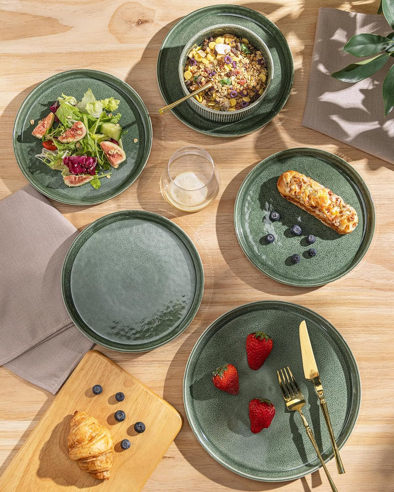 Stoneware Dinner Sets for 6 People 18 Pieces