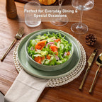 Stoneware Dinner Sets for 6 People 18 Pieces