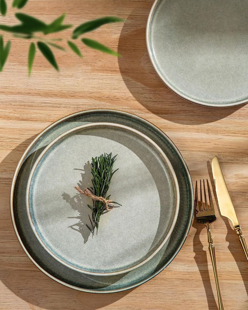 Stoneware Dinner Sets for 6 People 18 Pieces