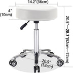 Stool Chair on Wheels for Beauty Kitchen Salon