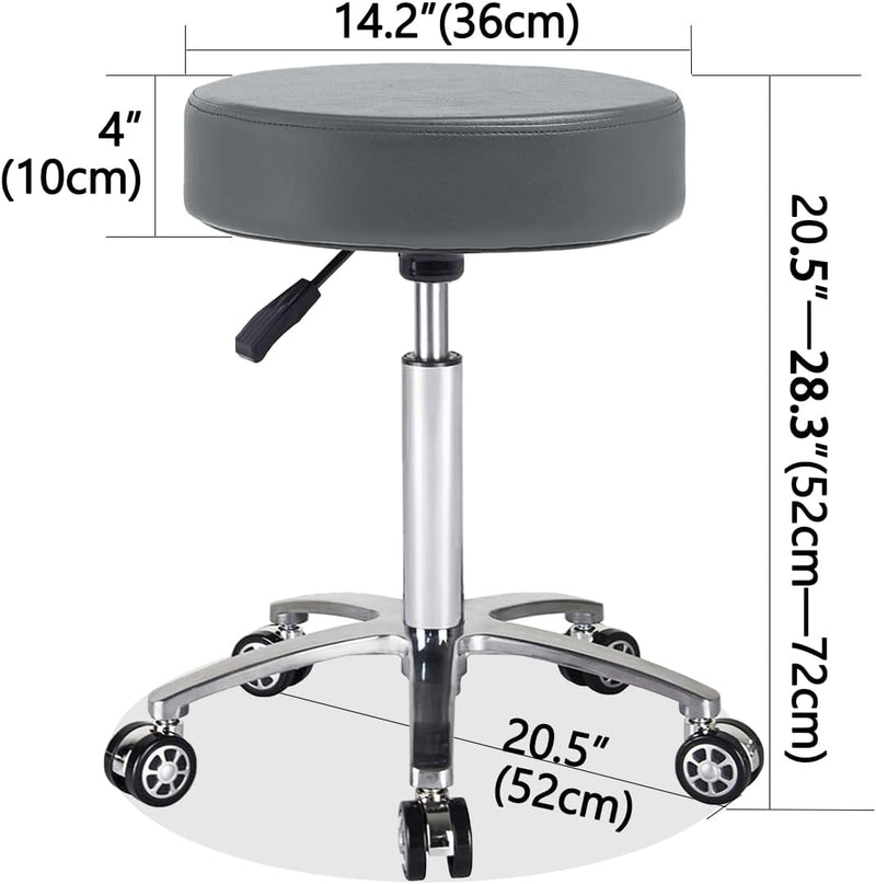 Stool Chair on Wheels for Beauty Kitchen Salon