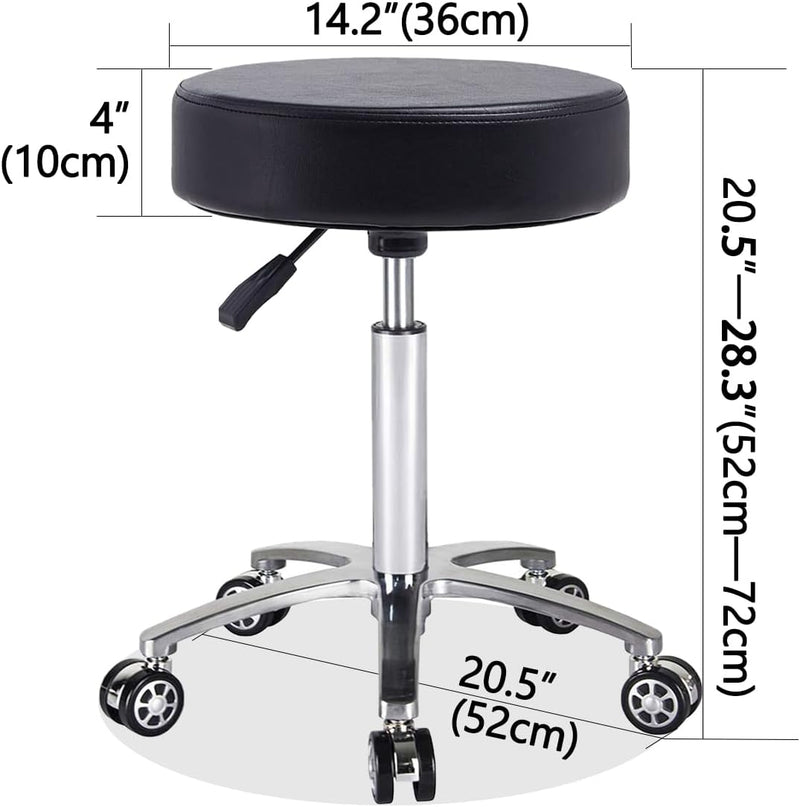 Stool Chair on Wheels for Beauty Kitchen Salon
