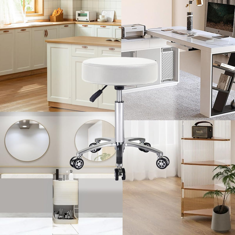 Stool Chair on Wheels for Beauty Kitchen Salon