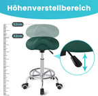 Stool Ergonomic Comfortable Rolling Chair with Wide Thick