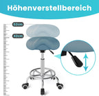 Stool Ergonomic Comfortable Rolling Chair with Wide Thick